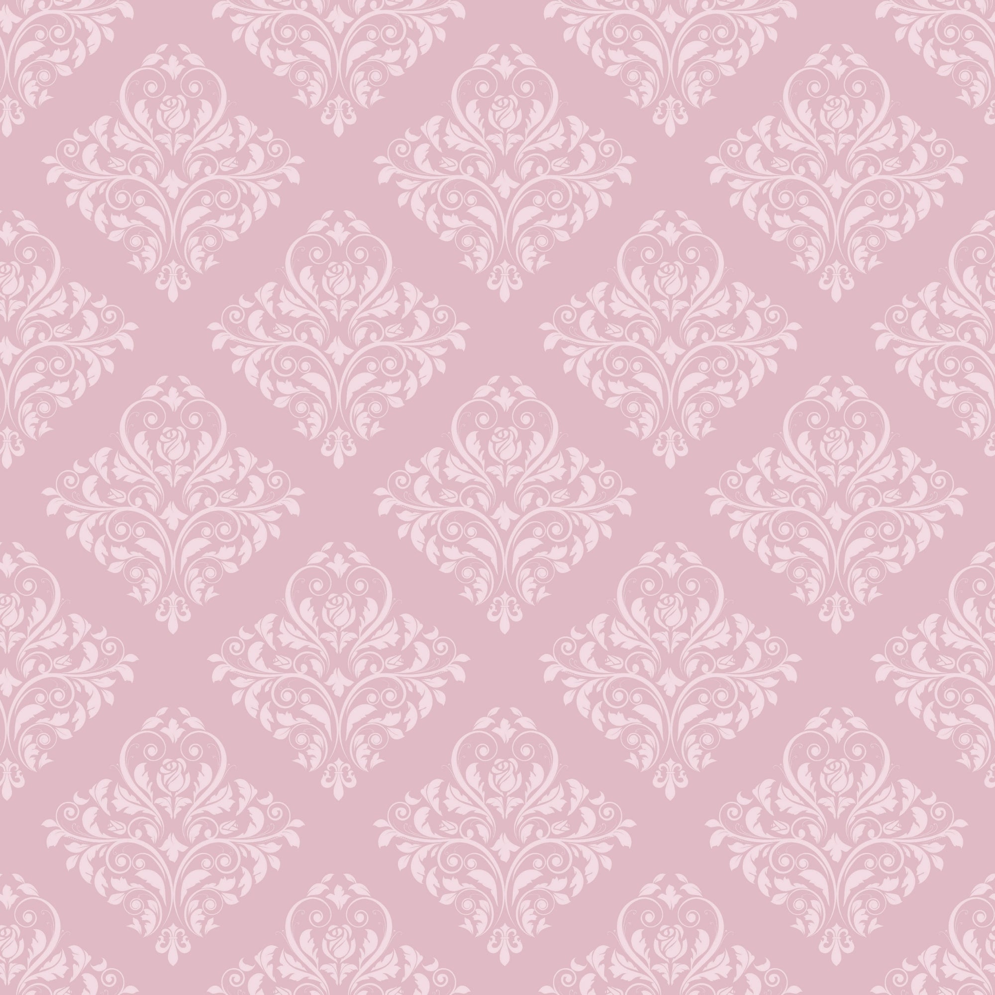 Pink Damask