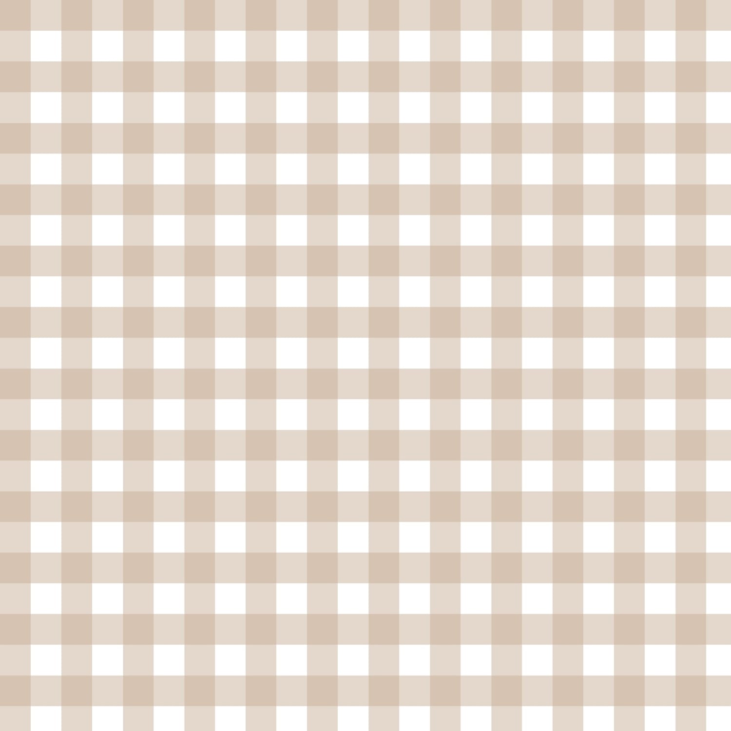 Beige Gingham