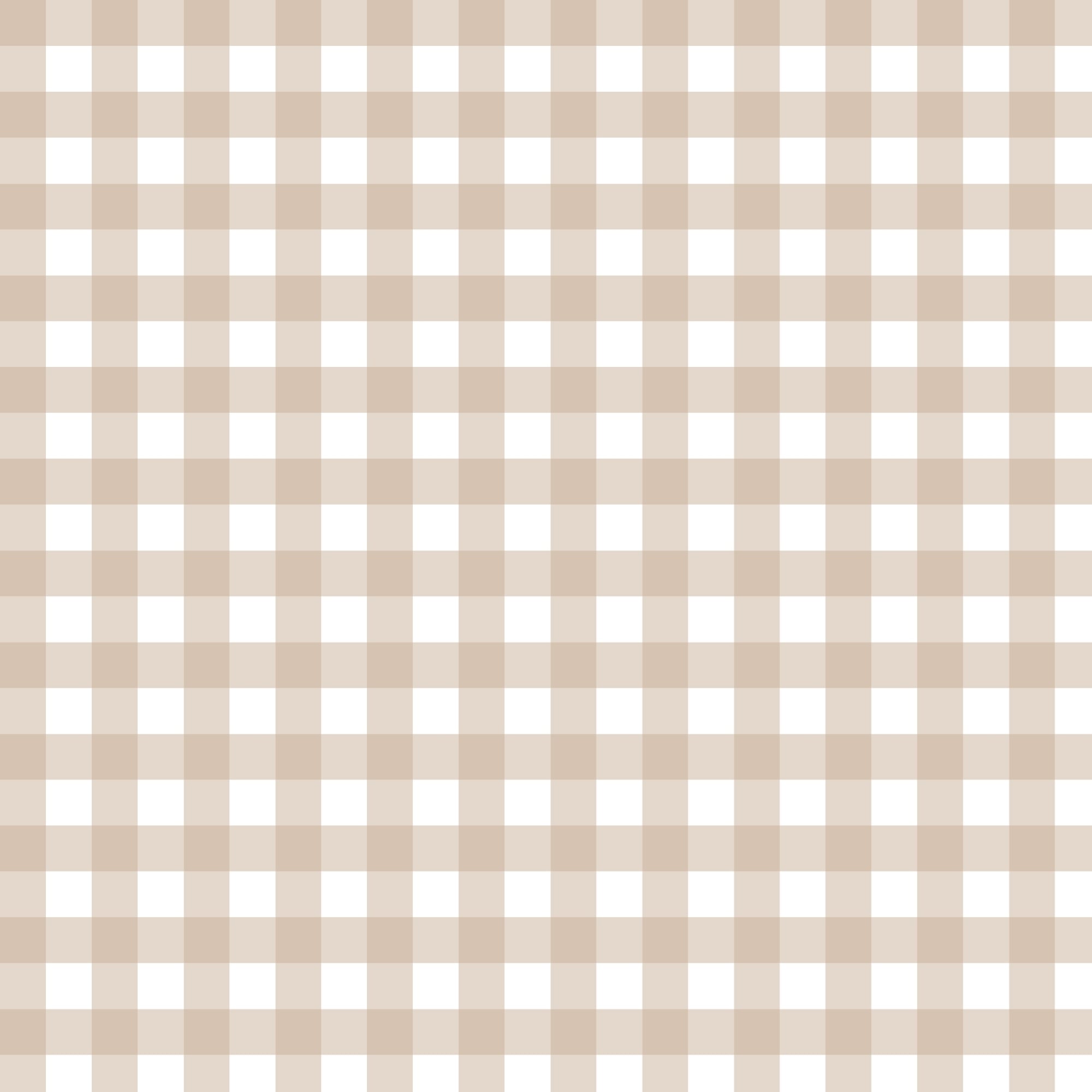 Beige Gingham
