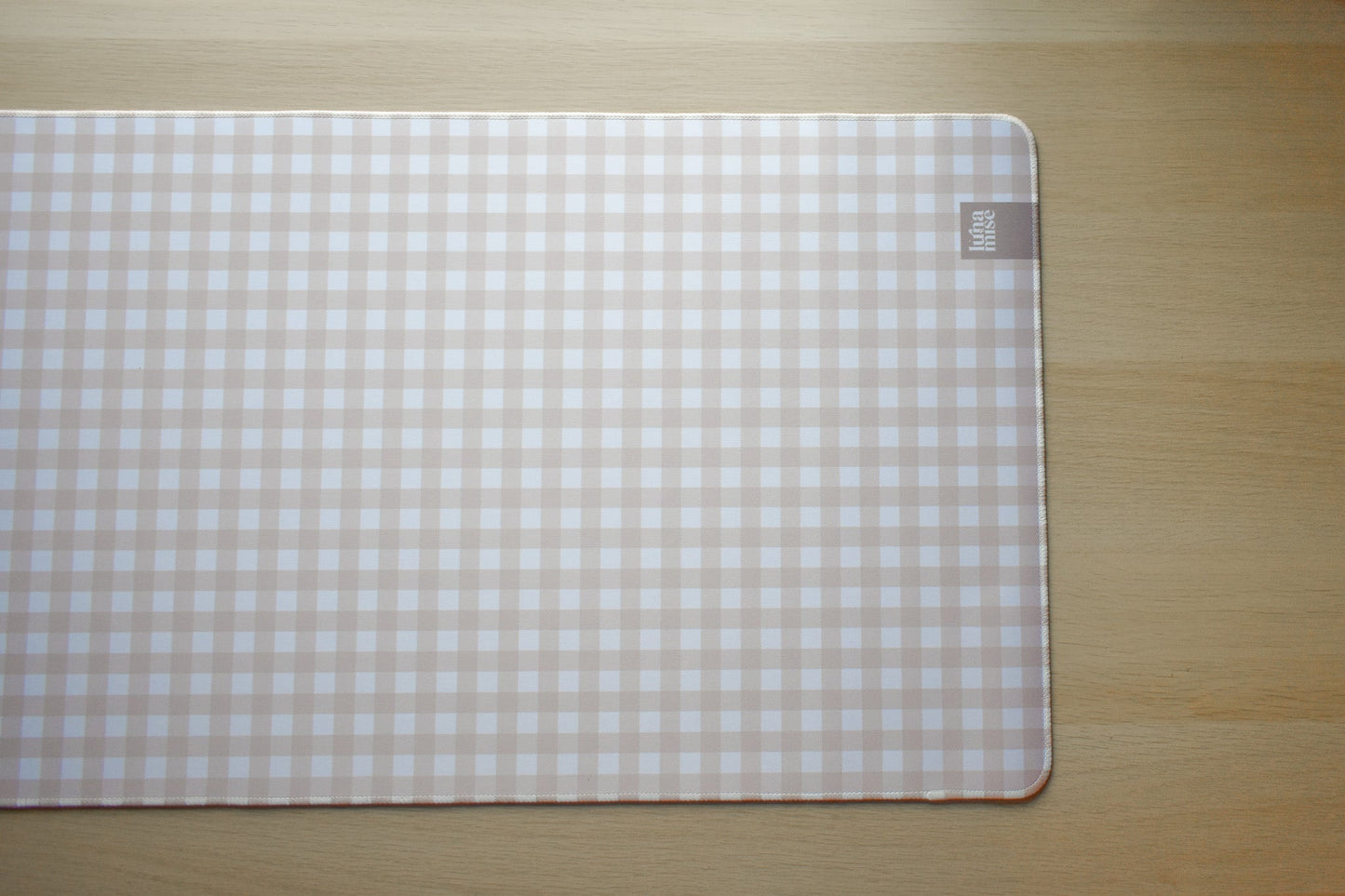 Beige Gingham