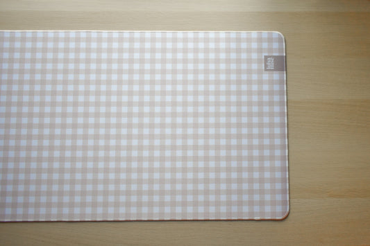 Beige Gingham