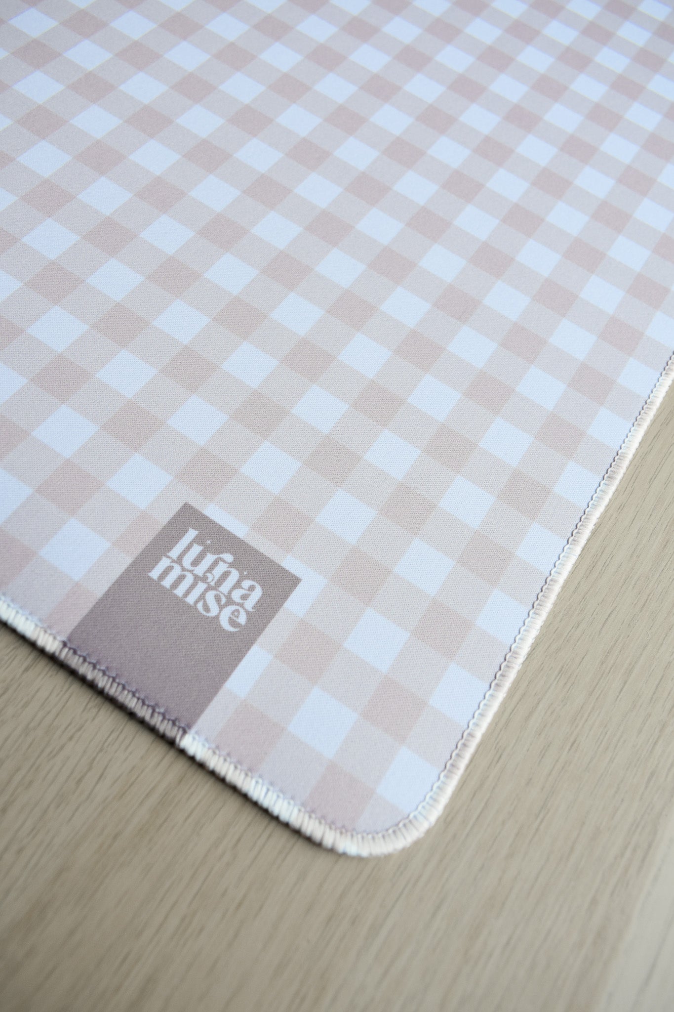 Beige Gingham