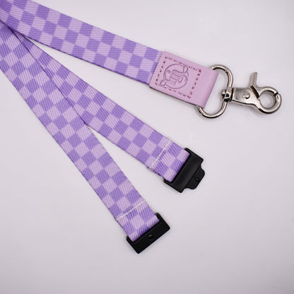 Purple Checkered