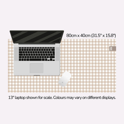 Beige Gingham