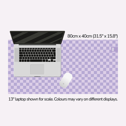 Purple Checkered