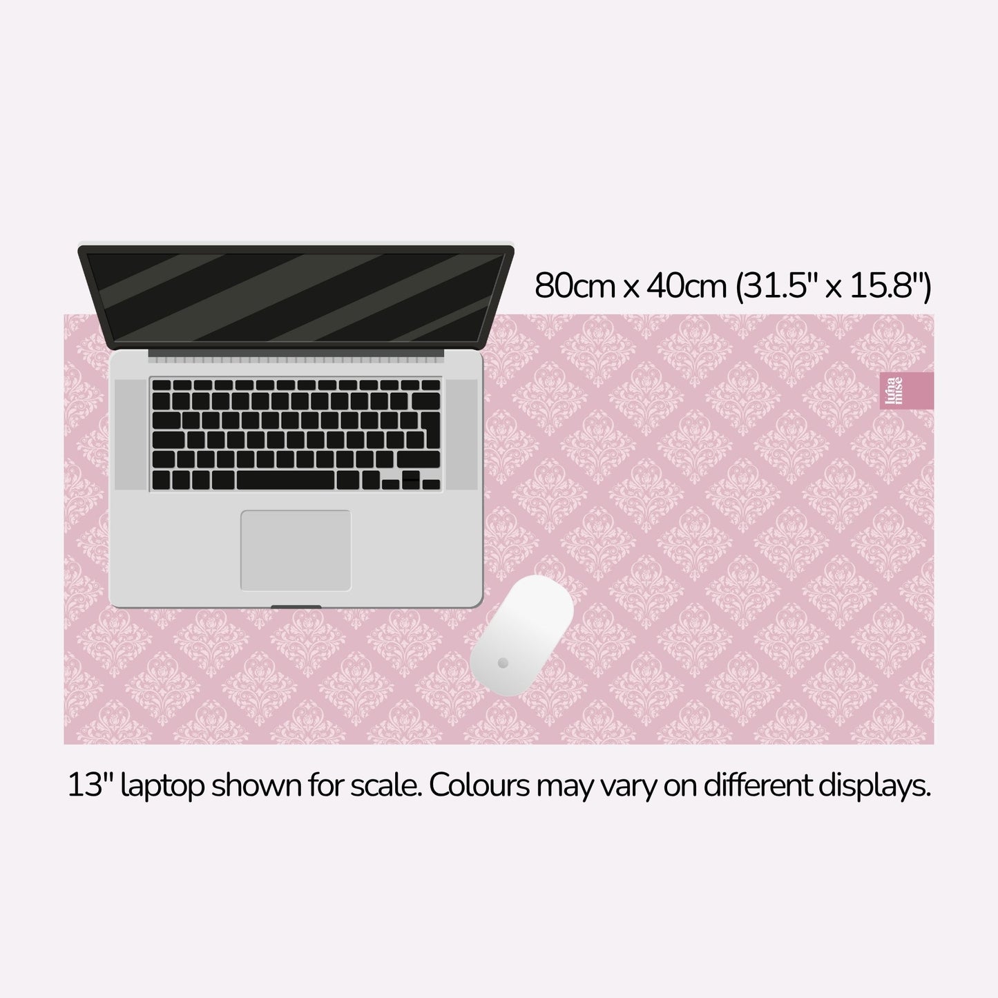 Pink Damask