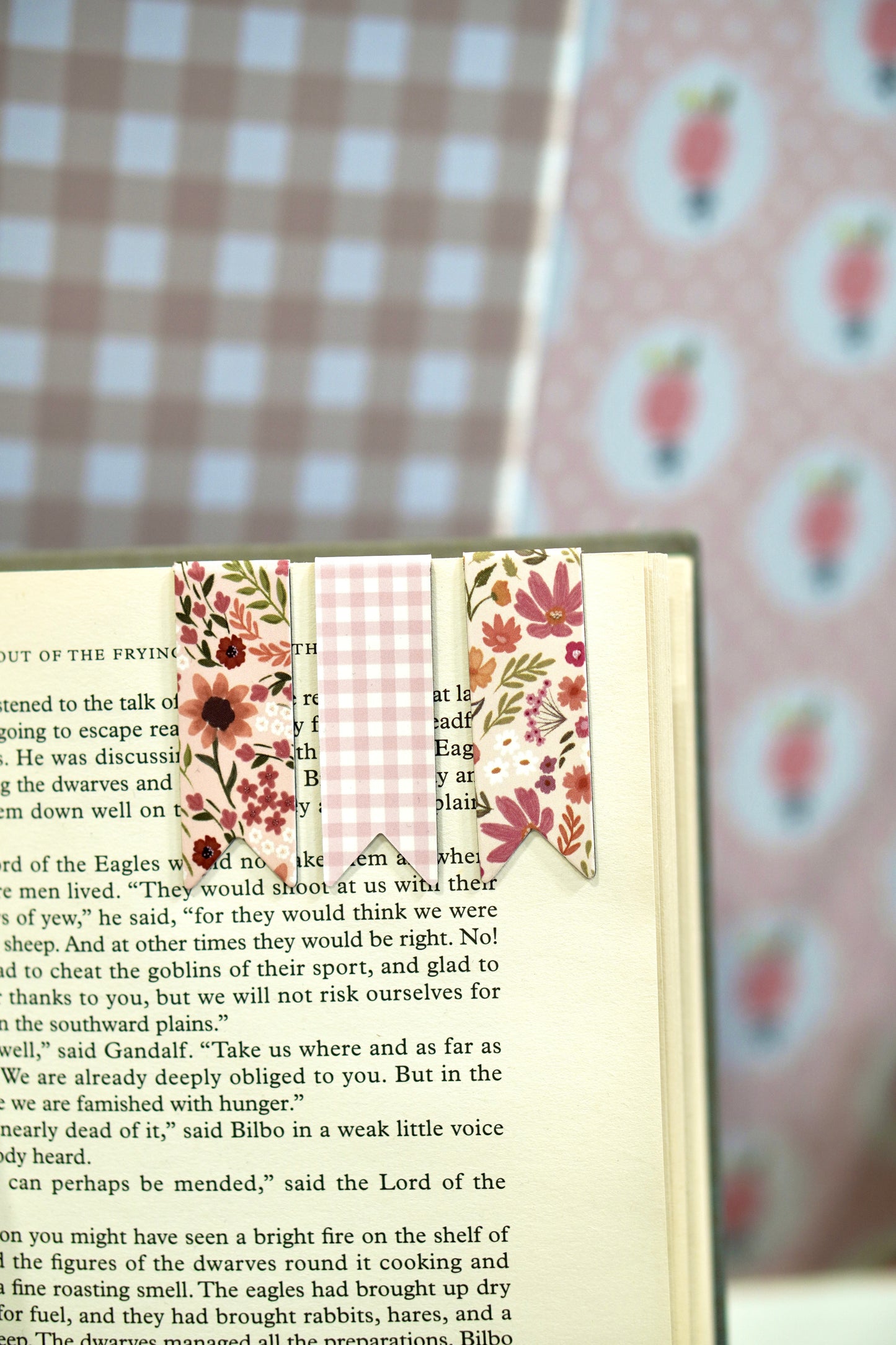 Set of 4 Magnetic Bookmarks