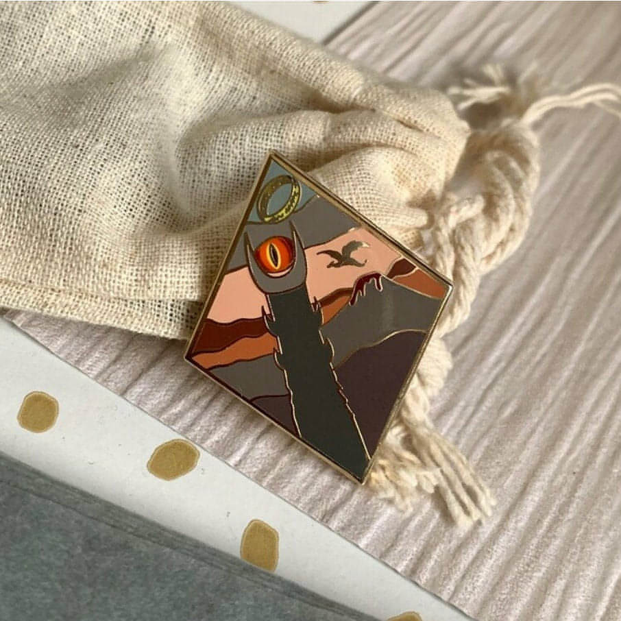 Lunamise | Mordor Enamel Pin.